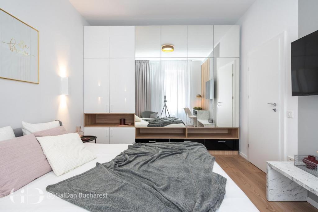 בוקרשט The Loft Luxury Apartments-Near The Park In The City Center מראה חיצוני תמונה