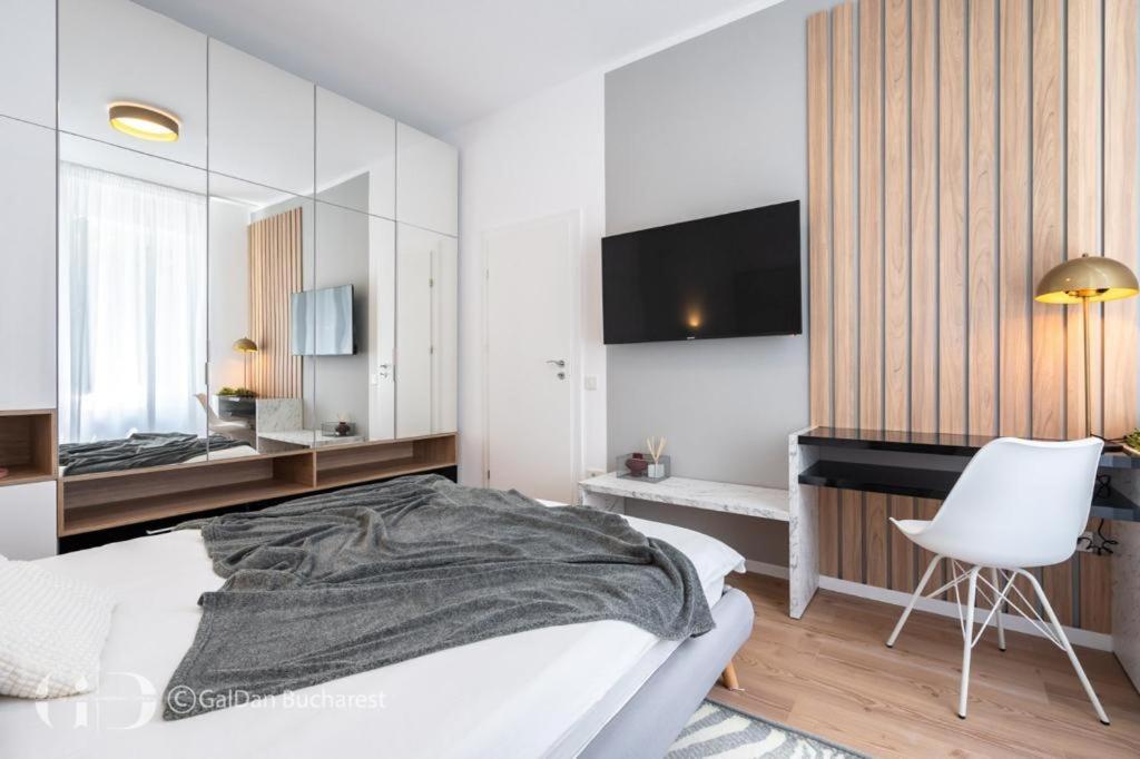 בוקרשט The Loft Luxury Apartments-Near The Park In The City Center מראה חיצוני תמונה